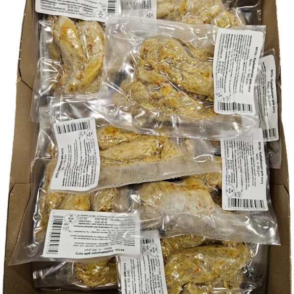 Kipfilethaasje gele curry 18x300 gram 2 Kipfilethaasje gele curry 18x300 gram - Afbeelding 2