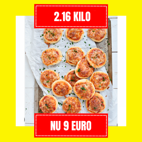 mini mix pizza piccolos II 2.16 kilo doos