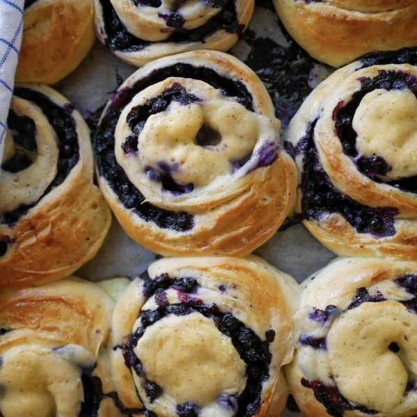 Vanille blueberry roll 60x130 gram ”Samen Tegen Voedselverspilling”