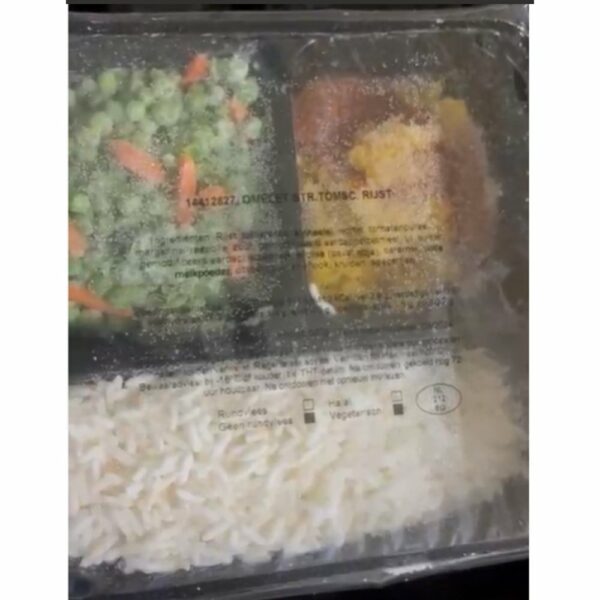 Omelet erwten rijst Maaltijd 12x540 gram 1 Omelet erwten rijst Maaltijd 12x540 gram - Afbeelding 1