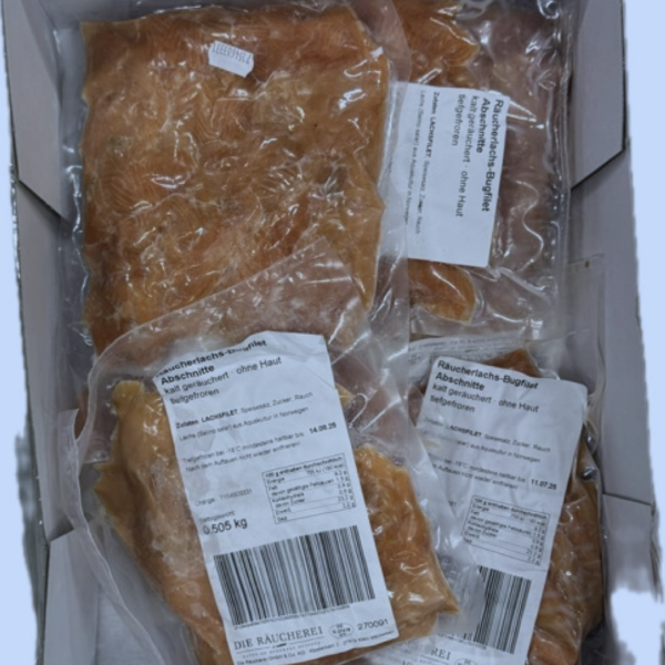 Zalmfilet Koudgerookt  ''BugFilet'' 500 gram - Afbeelding 2