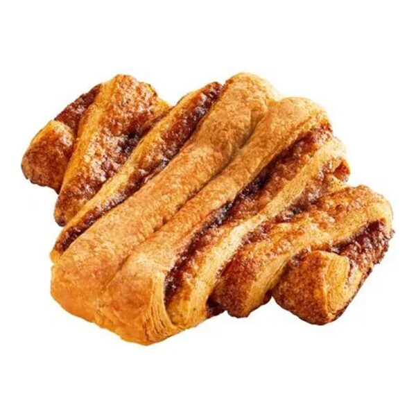 Croisant- Kaneelbroodje Franzbrötchen 60x115 gram - Afbeelding 1