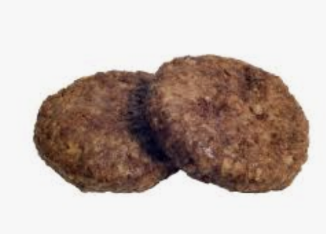 Voorgebraden (platte) Gehaktballen 4.8 kilo ca 60 stuks a 80 gram