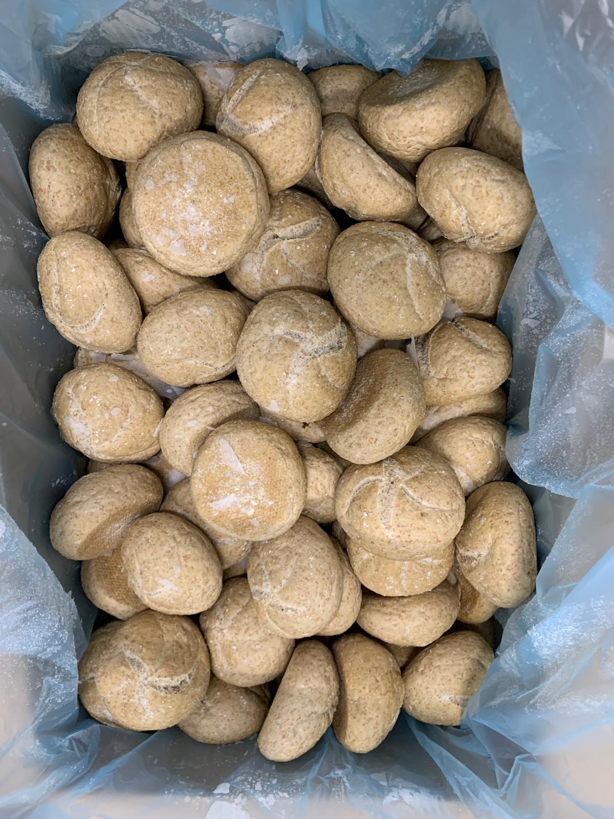 Kaiserbroodje volkoren 90x70 gram Kaiserbroodje volkoren 90x70 gram