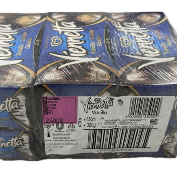 Viennetta vanille 6 x 650ml - Afbeelding 2