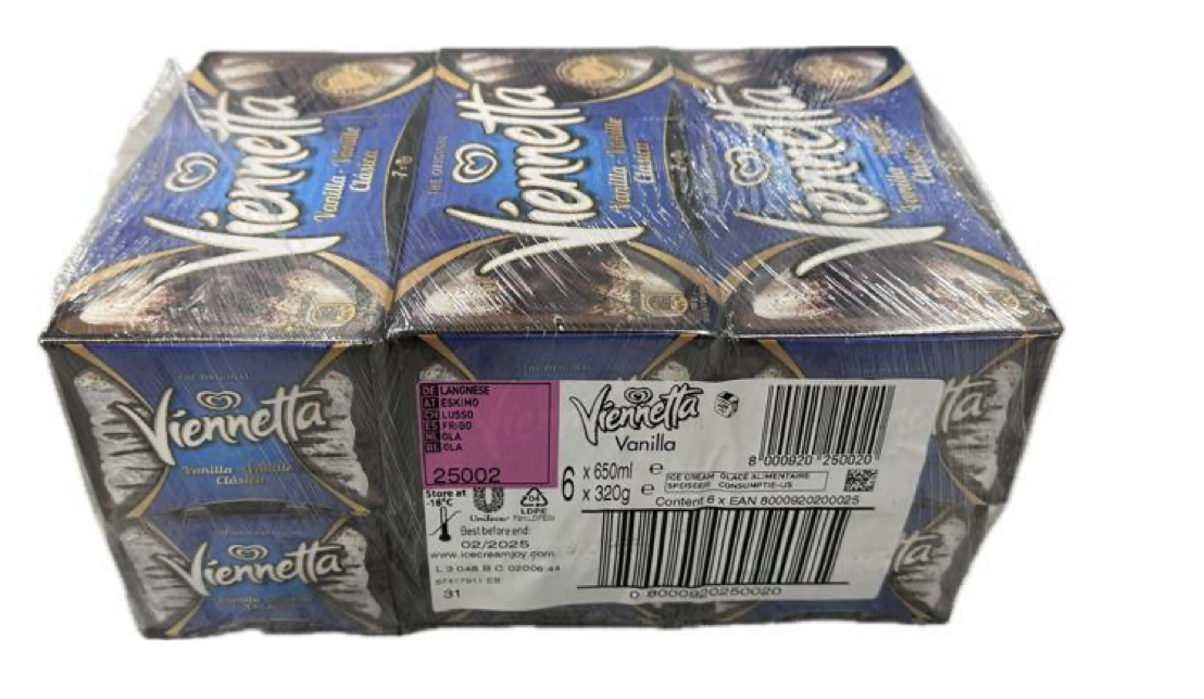 Viennetta vanille 6 x 650ml