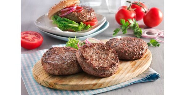 Black angusburger 10x100gram *de Diepvriesman* 1 Black angusburger