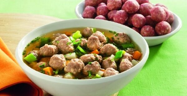 Rundersoepballetjes 1.5 kilo *de Diepvriesman* 1 Rundersoepballetjes