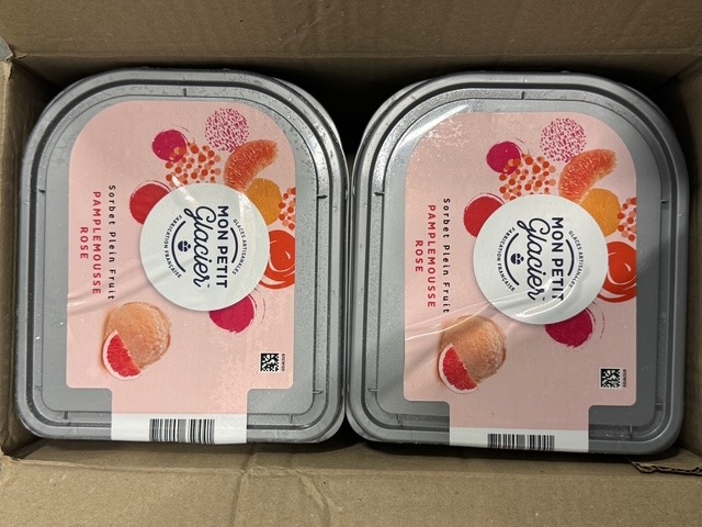 Grapefruitsorbet schepijs 2x2,4 liter