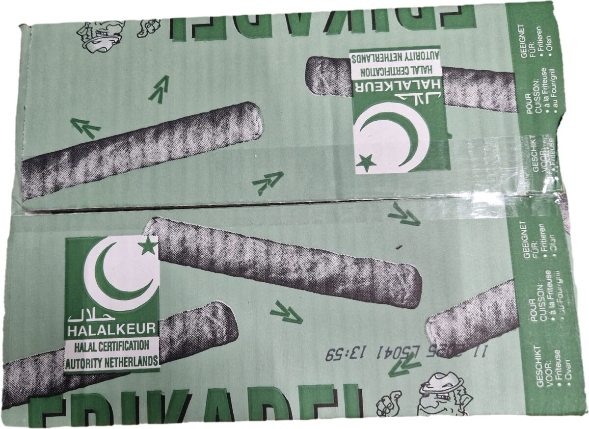 Frikandel halal 40x85 gram - De vries