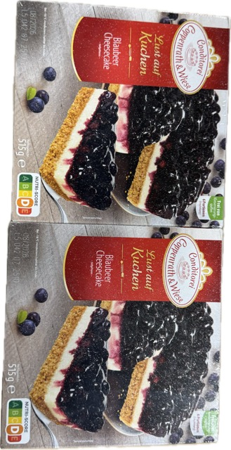 Bosbessen cheesecake 6x550 gram coppenrath & wiese *De Diepvriesman*