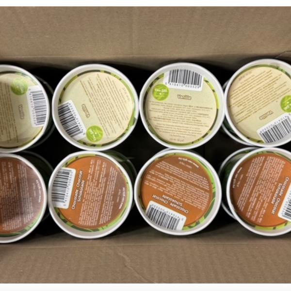 Suikervrij ijs mix doos 16 st.  Aardbei, vanille, chocolade en dame blanche   "de Diepvriesman" - Afbeelding 3