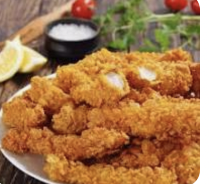 Crispy Kylling Golden batter Bites 10 x 1 kilo *HALAL*