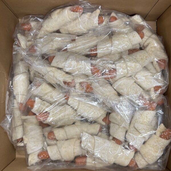 Croissant met knakworst 64 x 100 gram - Afbeelding 2