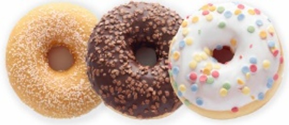 Mini-donuts assorti 108 stuks Mini-donuts assorti 108 stuks