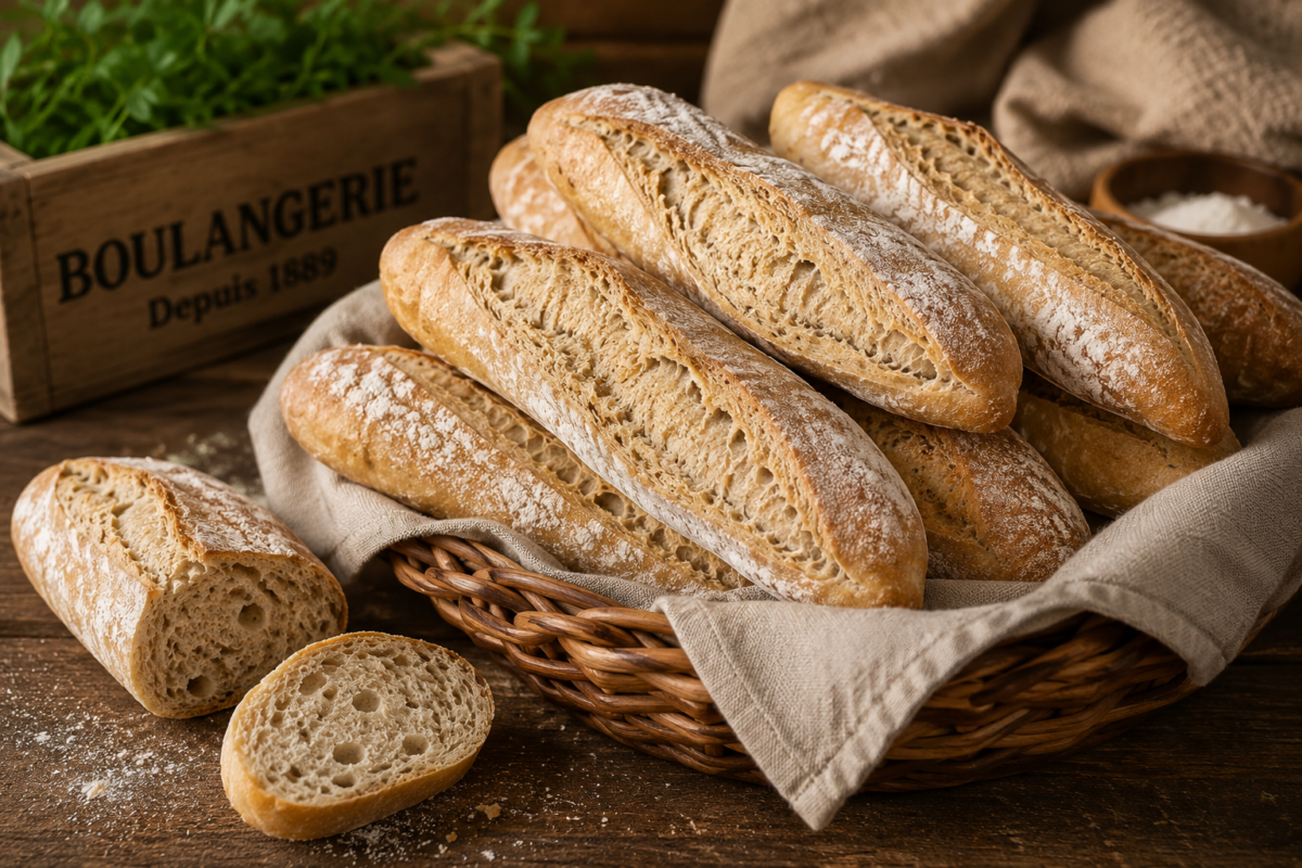 Baguette 60 x 140 gram Baguette 60 x 140 gram