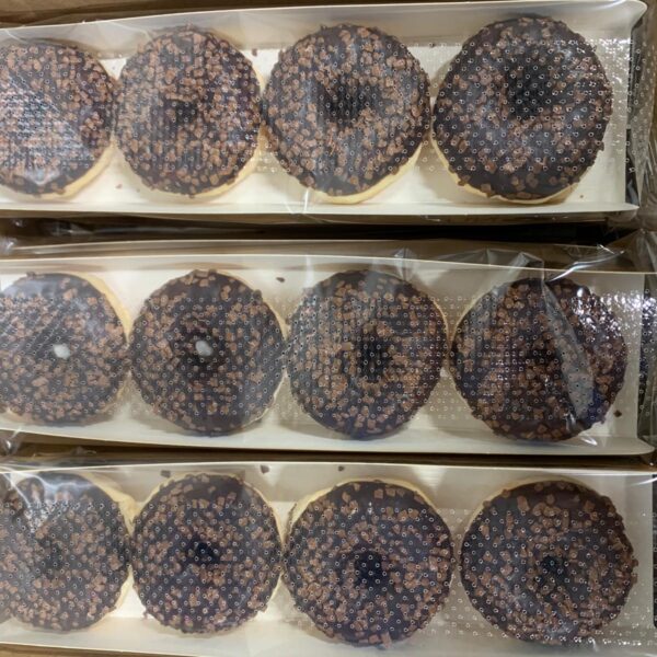 Mini Donuts chocolade 15x4 stuks - Afbeelding 2