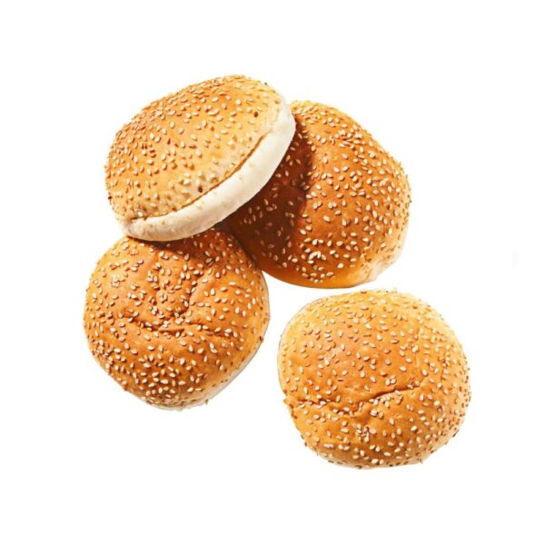 Sesam hamburgerbroodje 48x55 gram