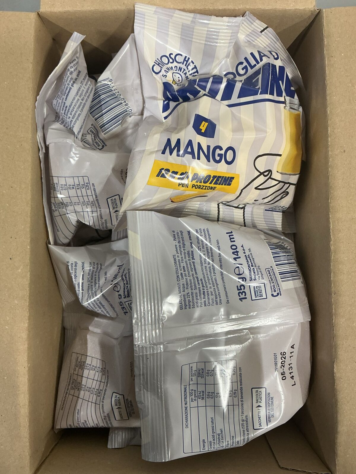 Mango Proteïne Drank 8×135 gram