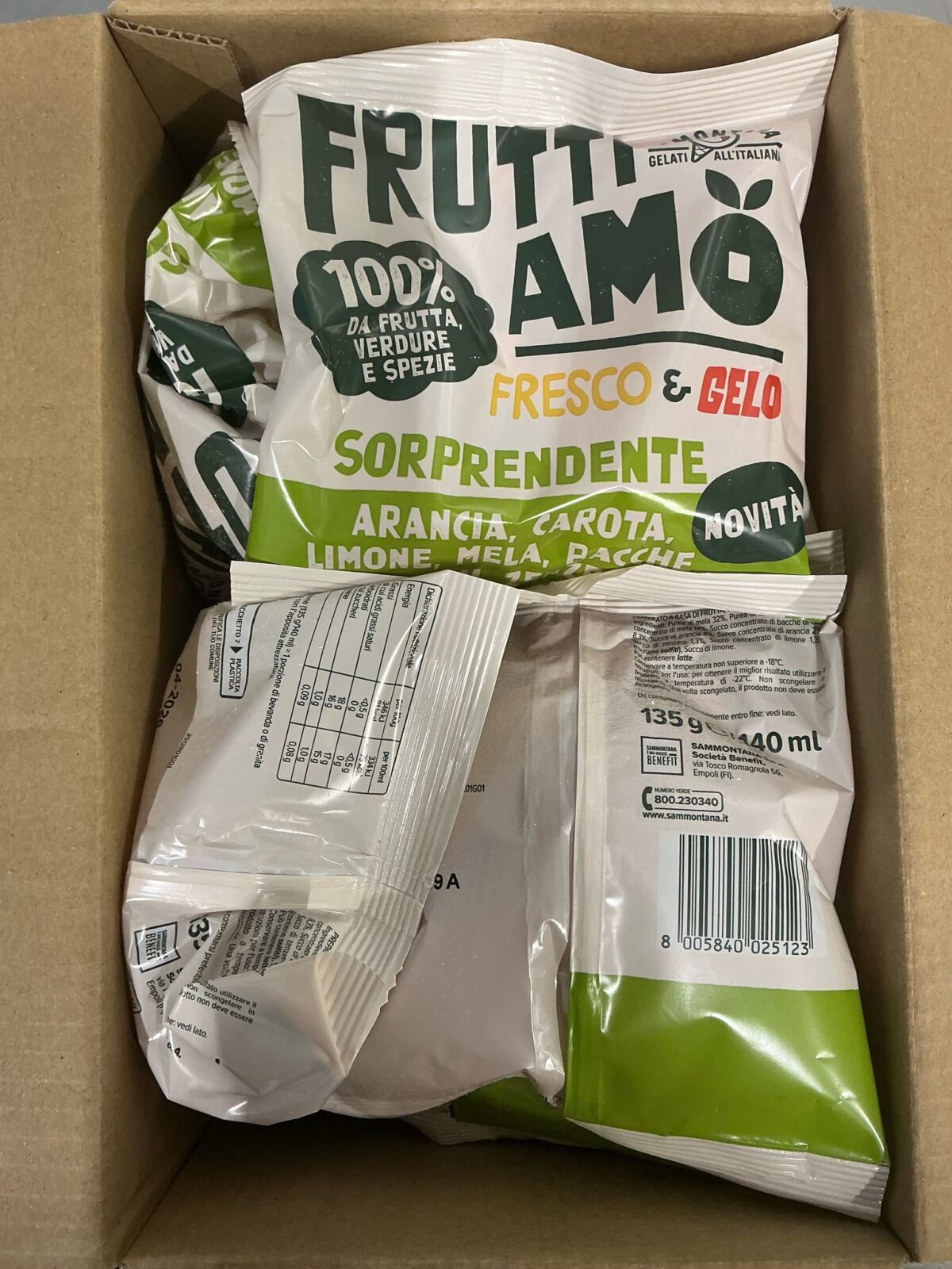 Smoothie fruit 8x135 gram