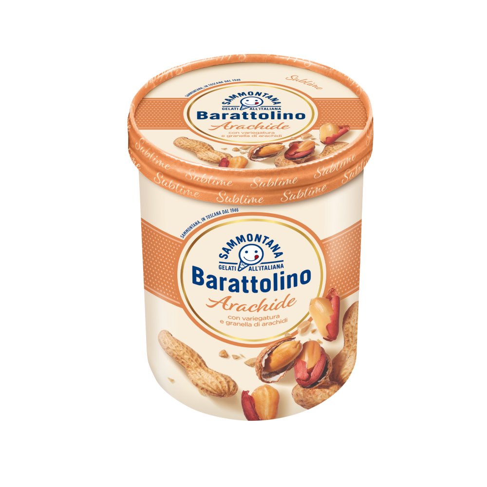 Barattolino Sublime Arachide IJsbeker 6x 450ml