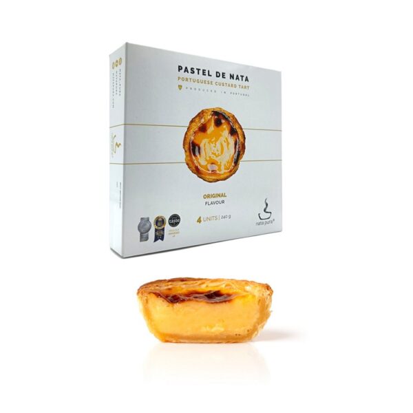 Pastel de nata 40 stuks (10x4 stuks a 60 gram)