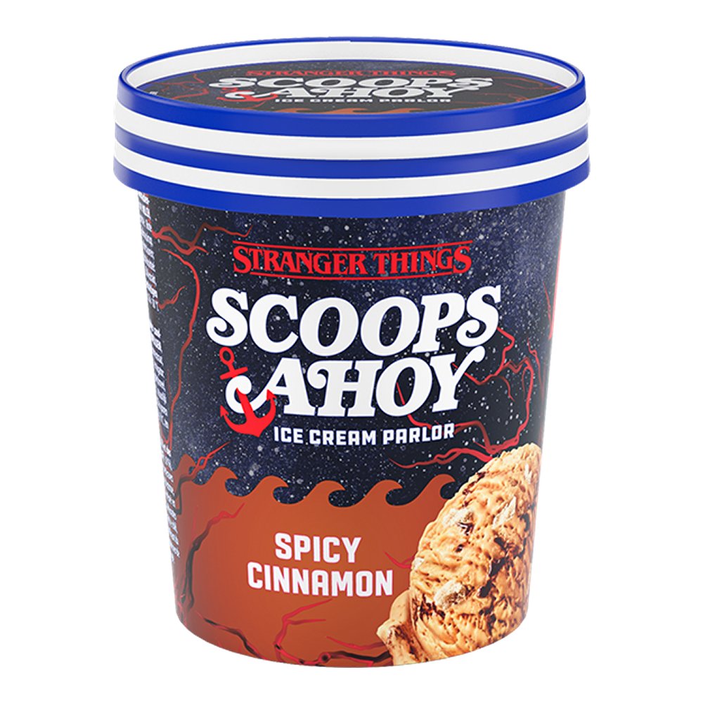 Kaneel-chili-roomijs met chocoladesaus 12x464ml