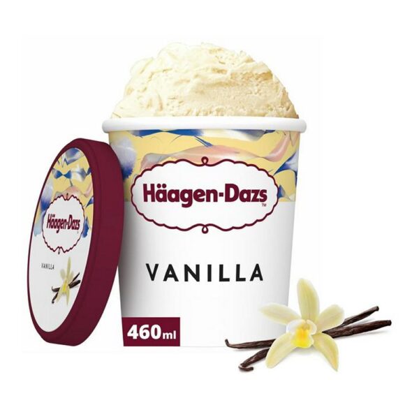 Haagen-Dazs Vanille-ijs 8x460ml
