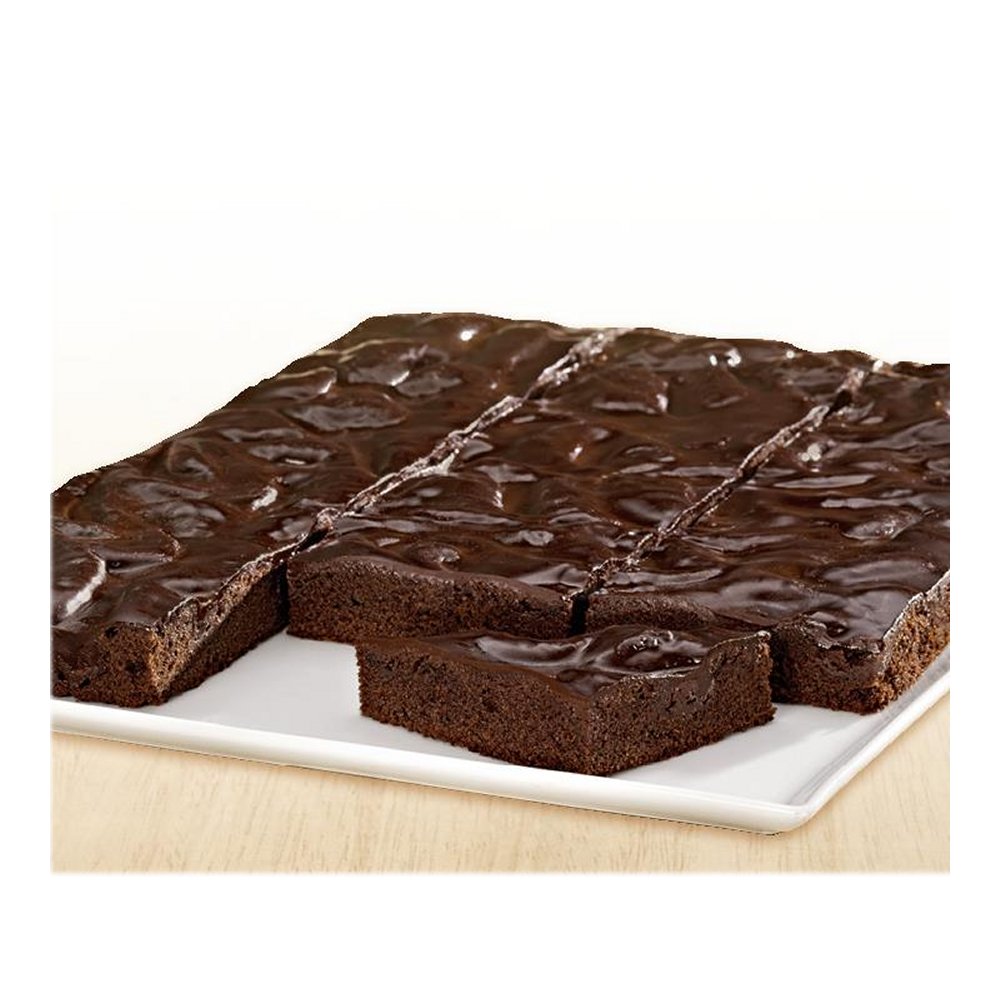 Chocoladetaartreepjes 3x1350 gram individueel te portioneren Chocoladetaartreepjes 3x1350 gram individueel te portioneren