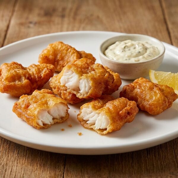 Ambachtelijke kibbeling gebatterd en voorgebakken - 2 x 2.5kg