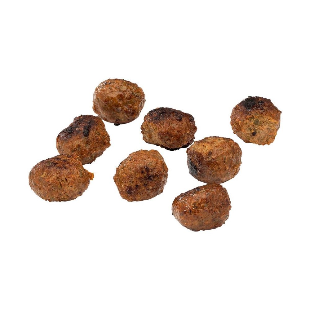 Gehaktballen gegaard rund / hybride 2x4 kilo Gehaktballen gegaard rund / hybride 2x4 kilo