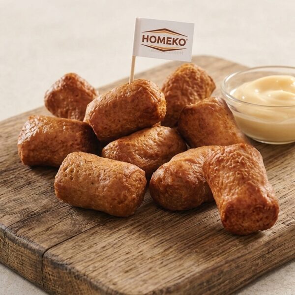 Mini Frikandellen Grootverpakking Homeko 150 stuks x 20 gram Mini Frikandellen Grootverpakking Homeko 150 stuks x 20 gram