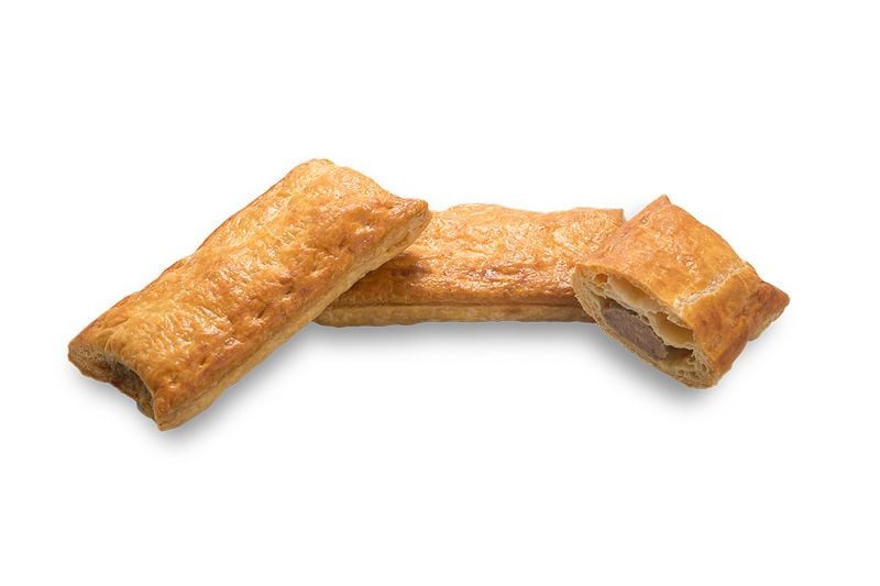 Saucijzenbroodje 50V/50R Bake Off 56 stuks | Diepvries Groothandel Saucijzenbroodje 50V/50R Bake Off 56 stuks | Diepvries Groothandel