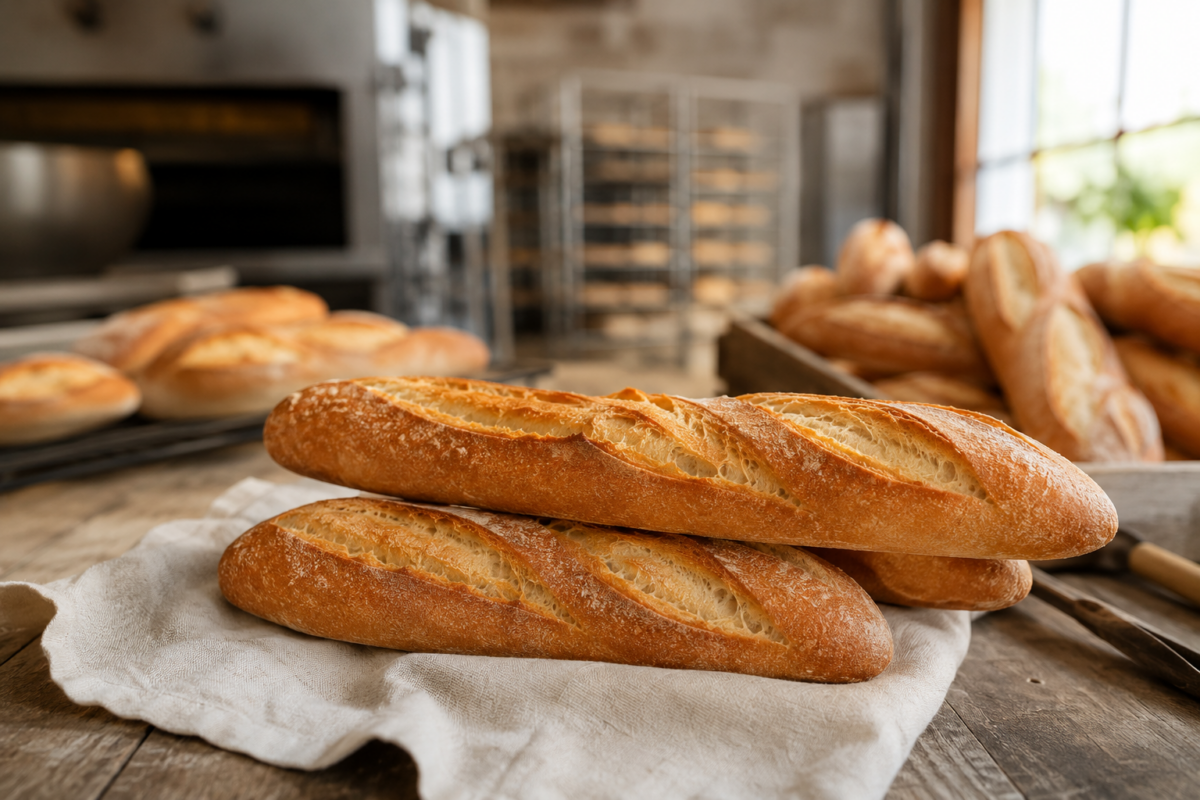 Bio Desem Baguette Wit 16x400 gram