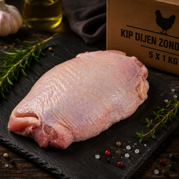 Kip dijen zonder rug — 5 x 1 kg | Vers Kip dijen zonder rug — 5 x 1 kg | Vers