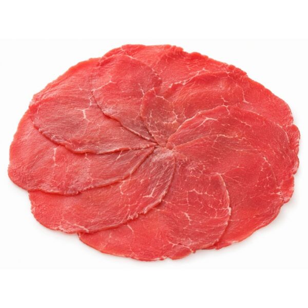 Rund carpaccio — doos 10 x 100 gram (1 kg) | Diepvries