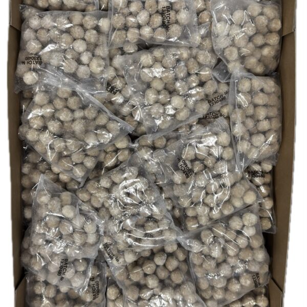 Gegaarde Soepballen 10 kg. Gegaarde Soepballen 10 kg.