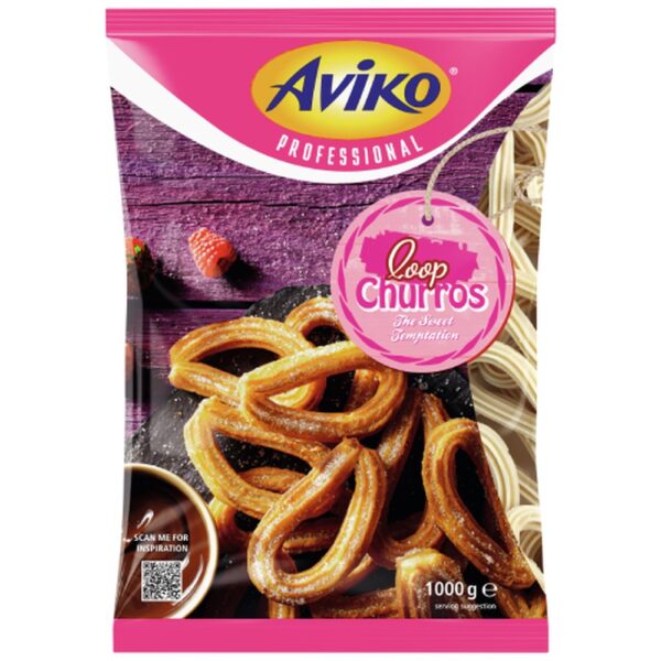 Aviko Churros — 4 x 1 kg (4 kg)