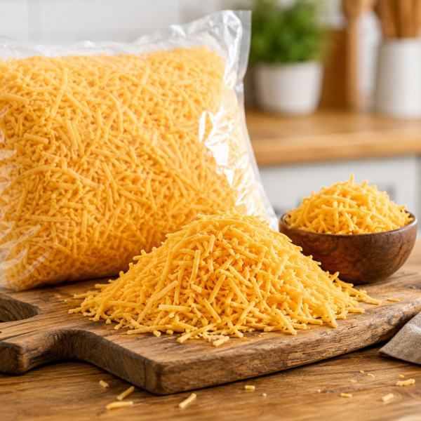 Cheddar geraspt 10 x 1 kg | Vers Cheddar geraspt 10 x 1 kg | Vers