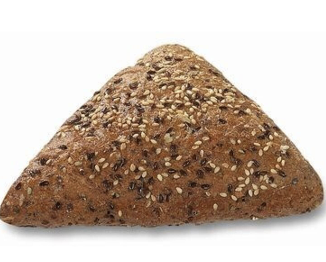 Meerzadenbroodje  driehoek met Soja 50x90 gram