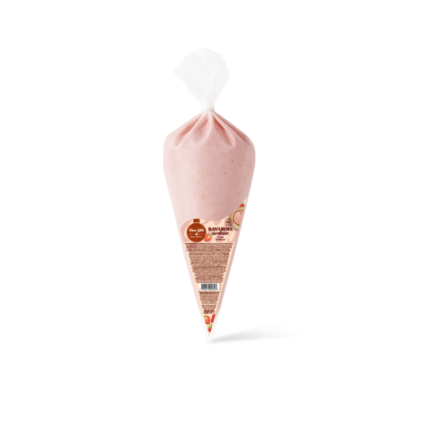 Aardbei Bavarois spuitzakken 4x1500 ml.