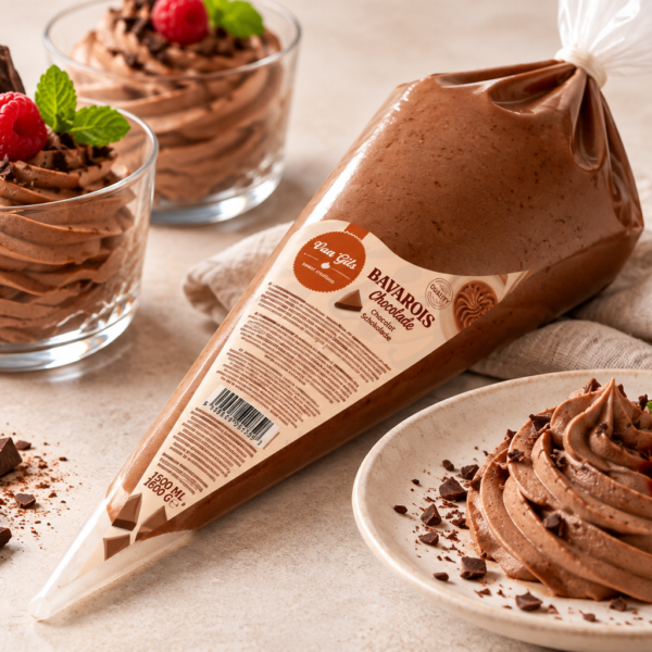 Spuitzak Chocolade Bavarois 4 × 1500 ml Spuitzak Chocolade Bavarois 4 × 1500 ml